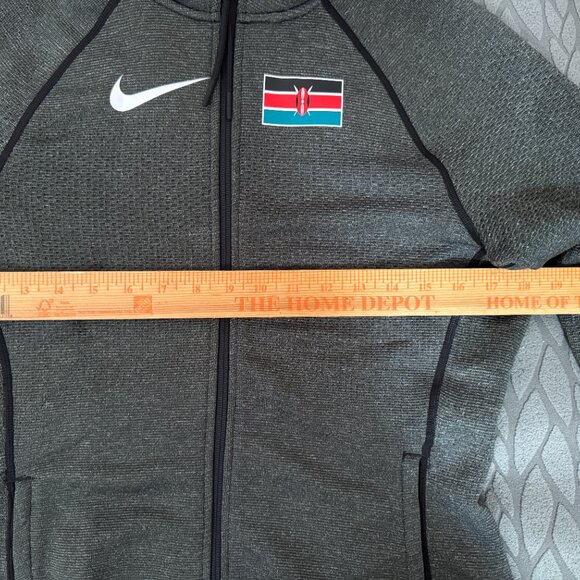 Nike Pro Elite Kenya Team Issue Tech Fleece Hoodie Jacket Running Womens M NEW - Picture 3 of 10